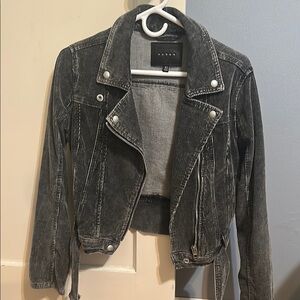 Blank NYC Black Denim Women's Jacket